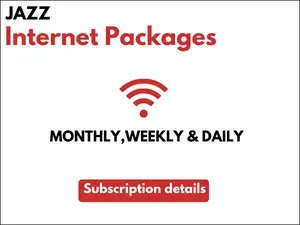 Jazz Internet Packages